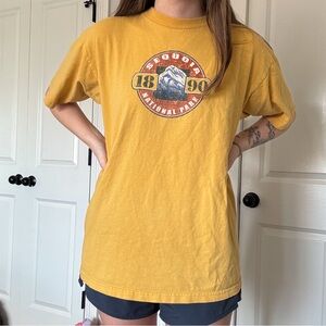 Yellow Sequoia National Park Graphic Tee